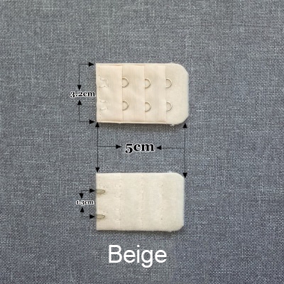 Khóa cài nối áo ngực FINETOO 3 hàng 2 móc cài tiện dụng điều chỉnh mở rộng áo ngực