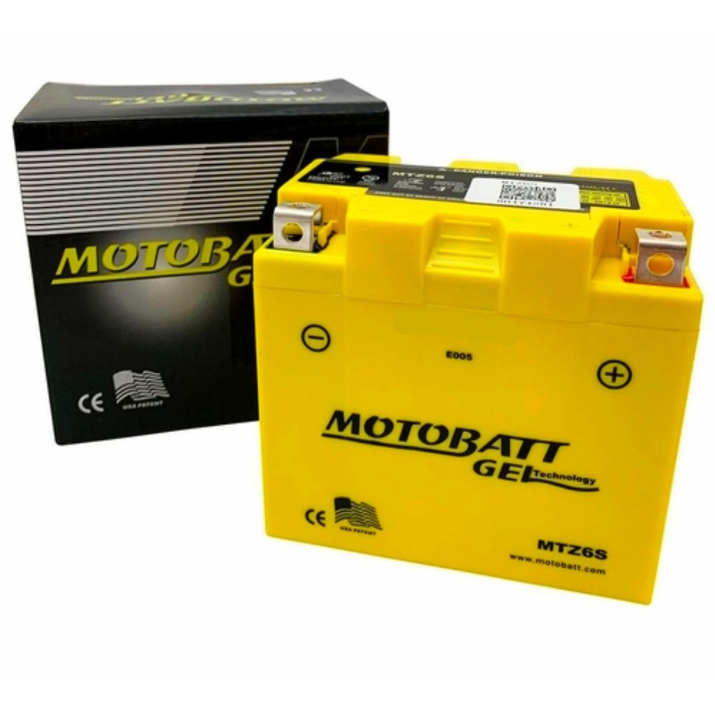 Bình điện/acqui Motobatt MTB-MTZ6S ( Bình gel ) 12v-6A