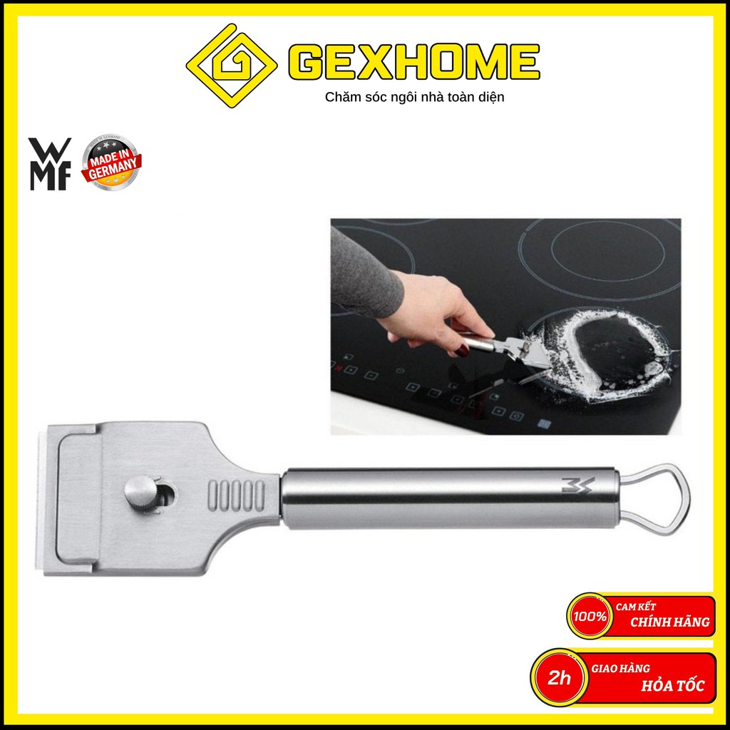Dụng cụ cạo bếp từ WMF Profi 19,5cm chuyên dụng - Dao cạo vệ sinh mảng bám trên mặt bếp từ.