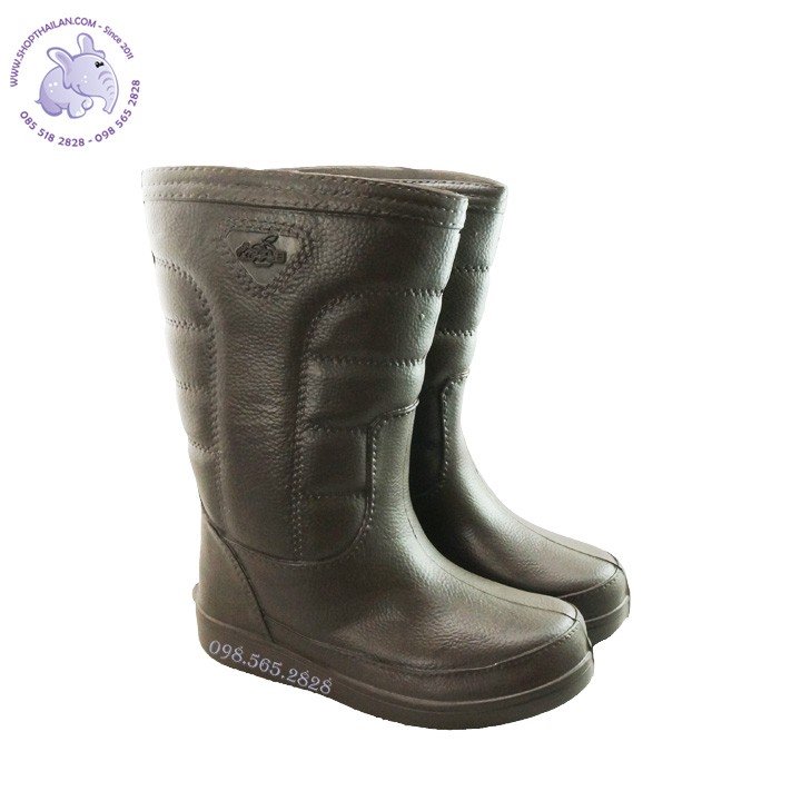 Ủng nhựa Thái Lan cao cổ, siêu nhẹ, đi mưa, lội nước