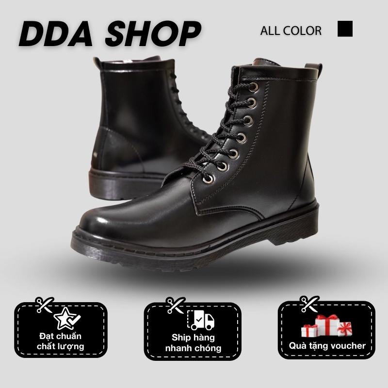 Giày Combat Boots ( Giày Chiến Binh ) Da Bò Cổ Cao Nam