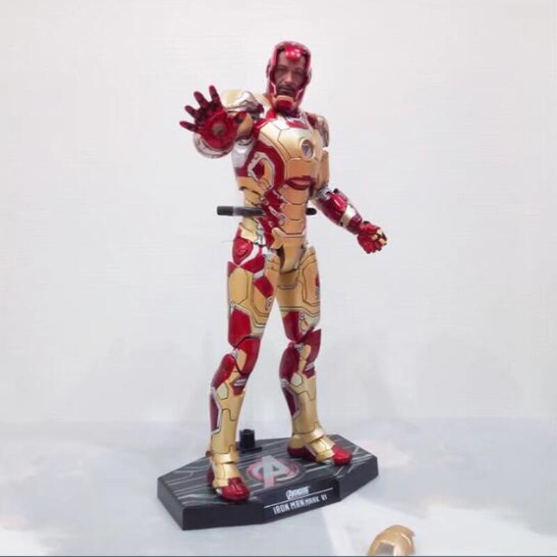 Mô hình đồ chơi Iron Man Mark 42 mk 42 vàng hãng hochoi Haocaitoy - Avengers