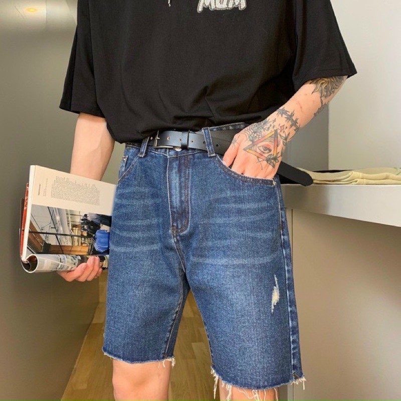 QUẦN SHORT JEANS KHÔNG TÚI SAO ( hình chụp thật )