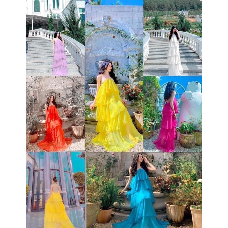 Maxi tầng yếm xích