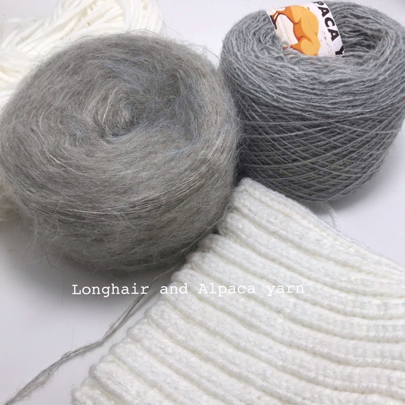 Longhair cuộn 100gr Len Mohair dài