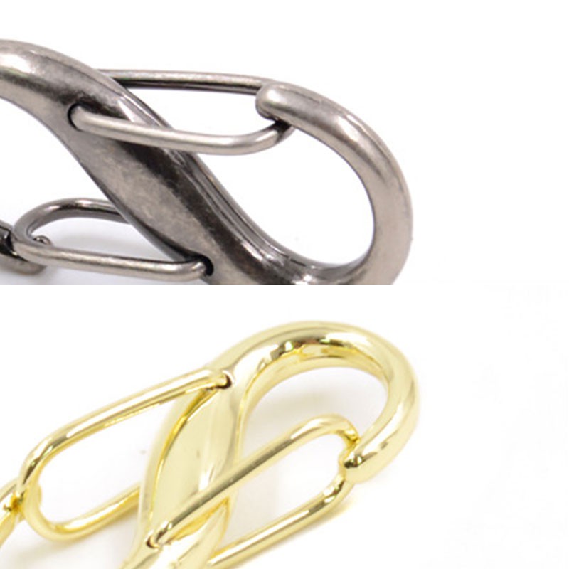 Khóa Dây Xích Hình Chữ S Điều Chỉnh Kích Cỡ Cho Dây Đeo Túi Xách