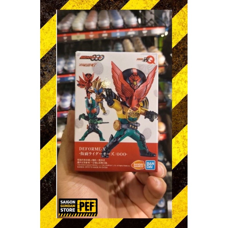 MÔ HÌNH ICHIBAN KUJI FIGURE Q KAMEN RIDER 000 NGẪU NHIÊN