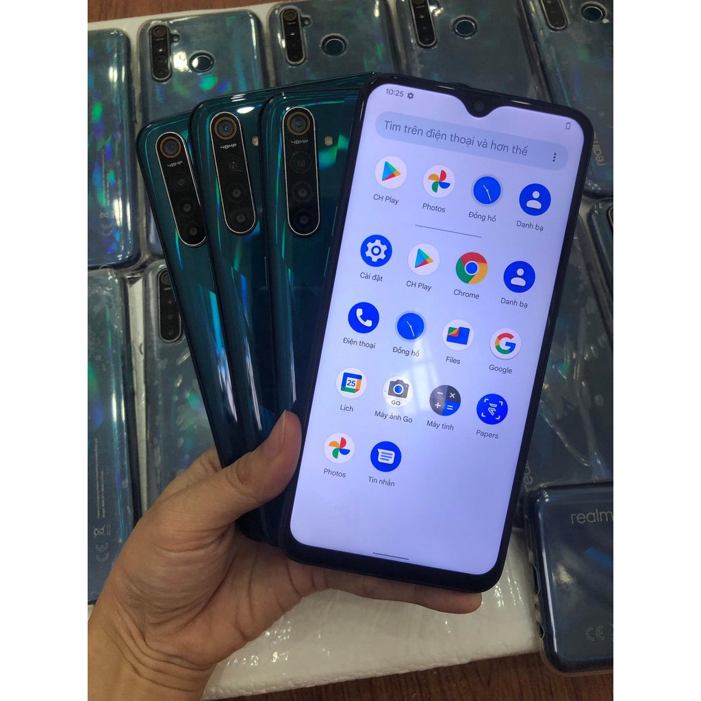 Realme 5 Pro 8GB/128GB nguyên zin đẹp keng Full chức năng kèm cường lực ốp lưng BH 06 tháng
