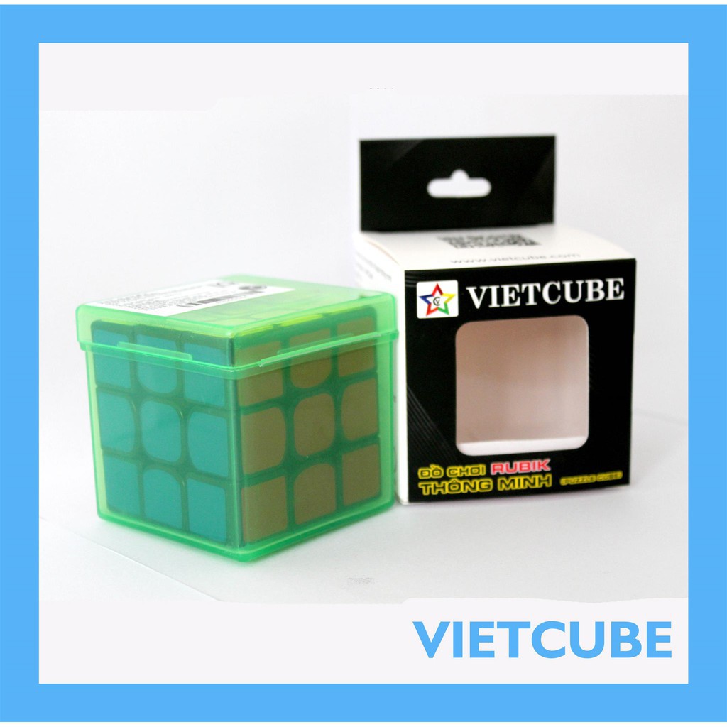 [FREESHIP] Đồ chơi Rubik 3x3 Vietcube - VC3301 ( Đen ) - Rubik Ocean [SHOP YÊU THÍCH]