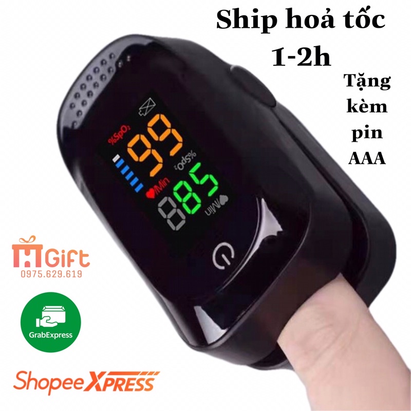 Máy đo SPO2, Máy đo nồng độ oxy trong máu và nhịp tim Pulse oximeter A2