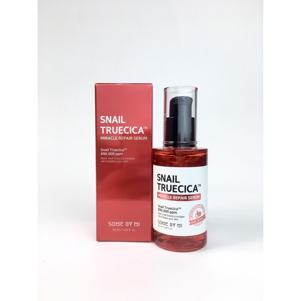 Tinh Chất Ốc Sên Phục Hồi Da, Mờ Thâm Sẹo Some By Mi Snail Truecica Miracle Repair Serum 50ml