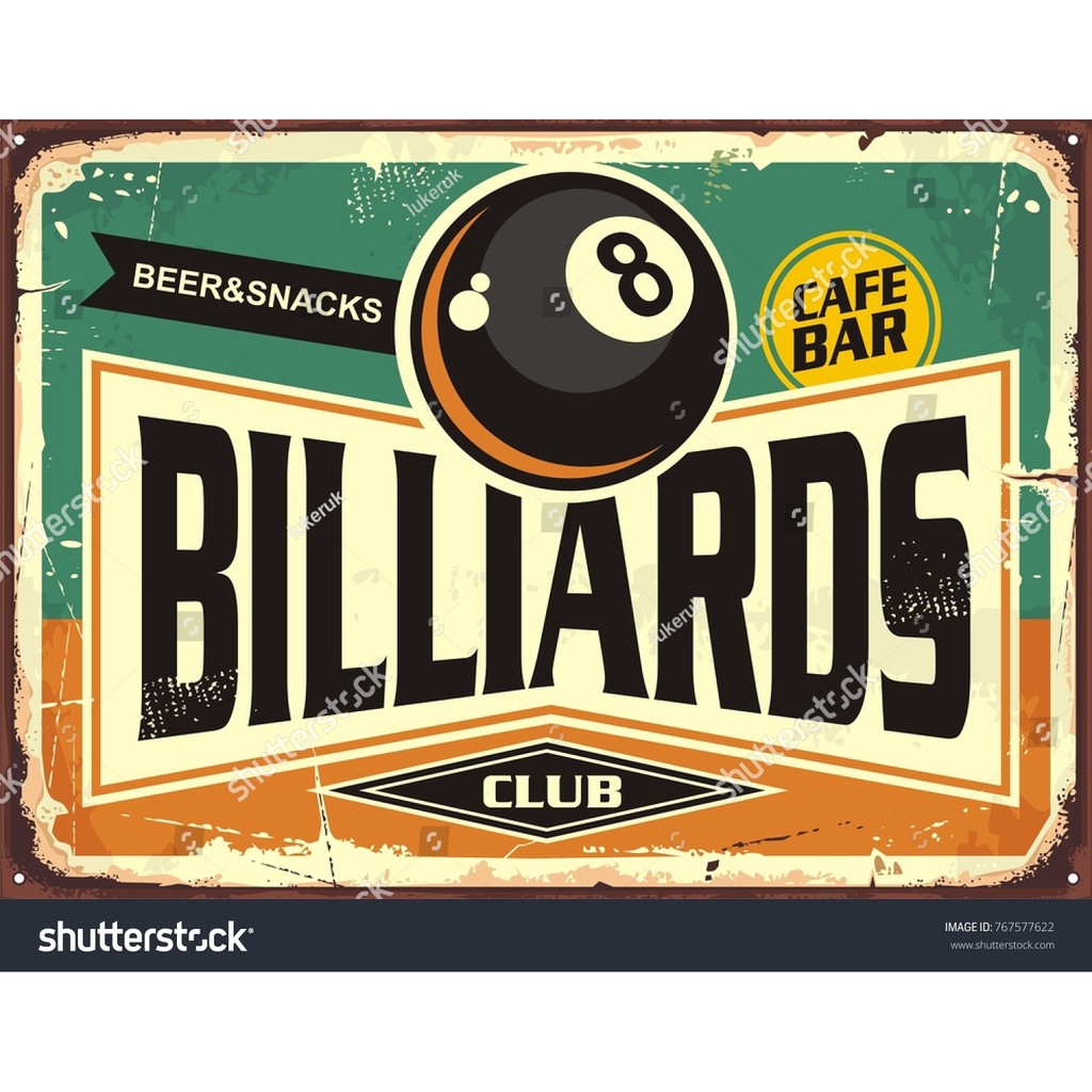 Tranh lụa 3d trang trí quán Bi-a Kích Thước 1,5m x 2m Bi-a 7