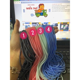 Dây quấn bảo vệ tai nghe,cáp sạc, Đa dạng màu sắc