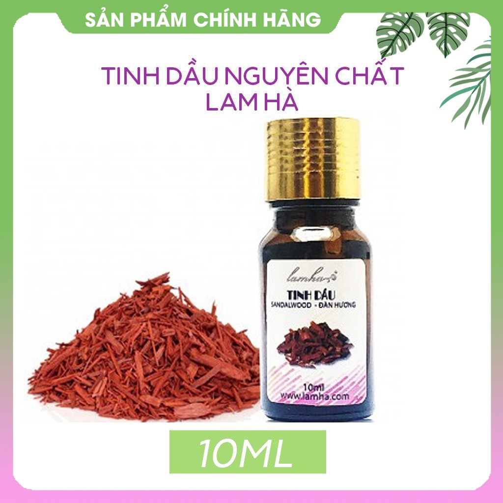 Tinh dầu gỗ đàn hương Lam Hà xông thơm phòng, massage cơ thể, làm nước hoa 10ml Tinh Dầu 100 Shop