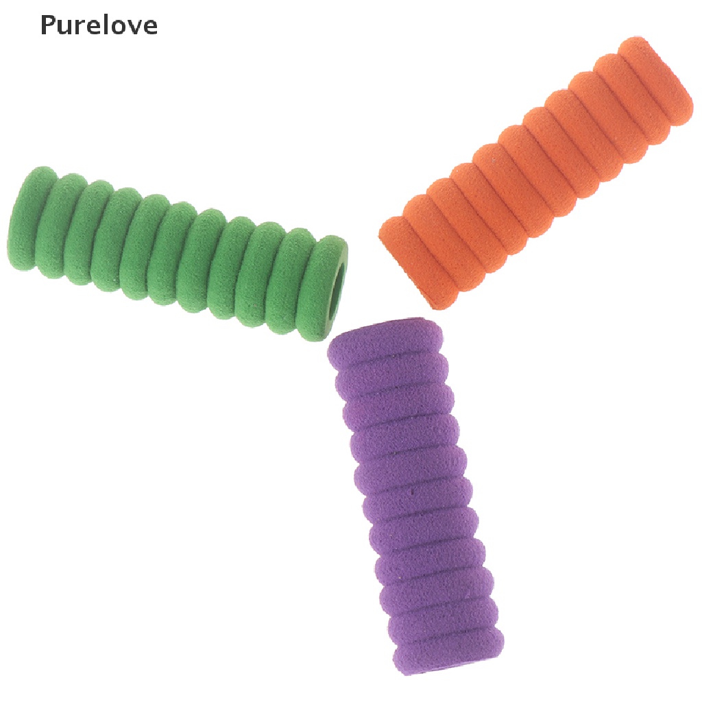 Bộ 10 Vỏ Bọc Bút Bằng Xốp Mềm Thoải Mái Hỗ Trợ Luyện Tập Cho Bé