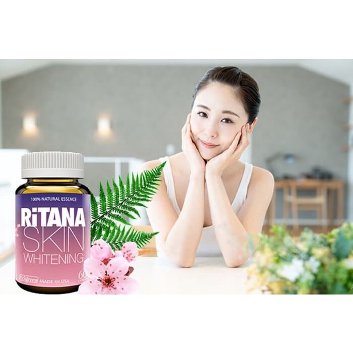 Viên uống trắng da mờ nám Ritana - Nhập khẩu từ Mỹ