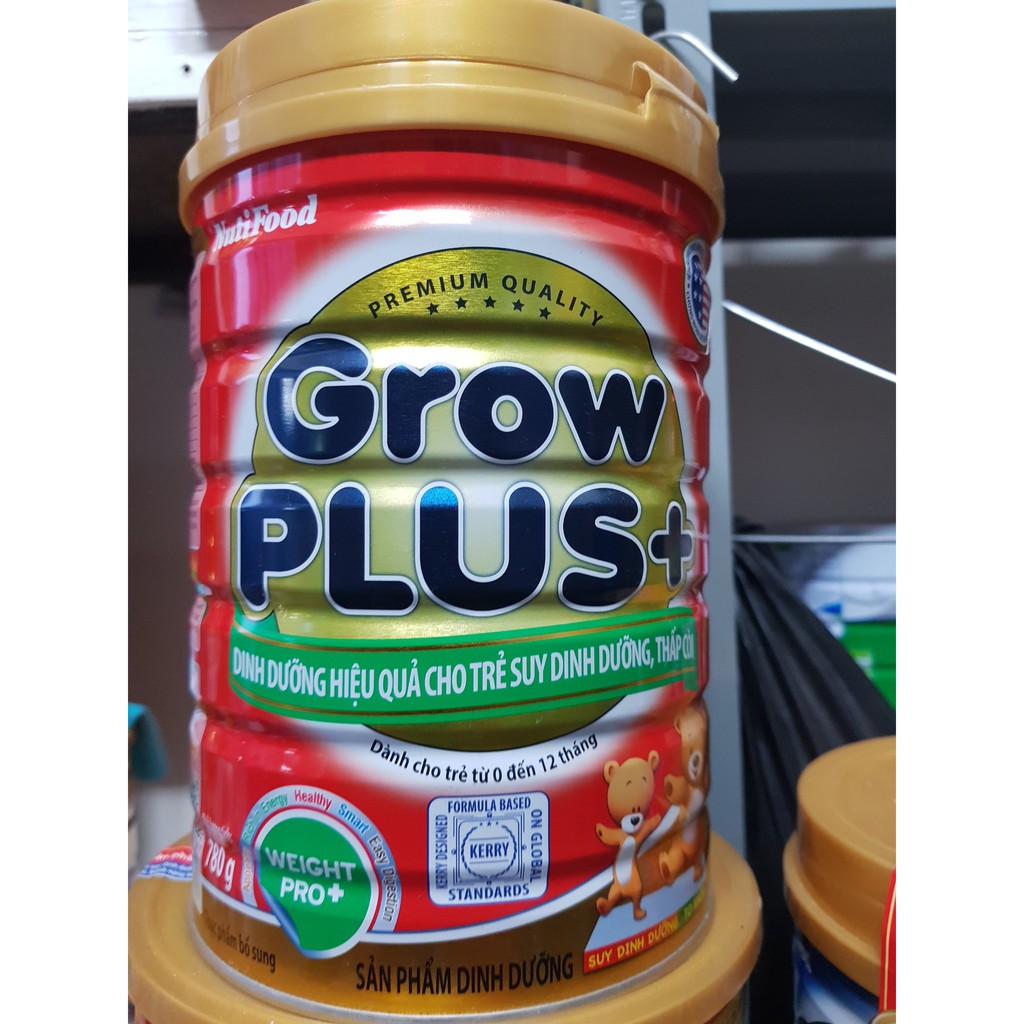 Sữa Bột Grow Plus đỏ Lon Thiếc 780g Danh Cho Trẻ Dưới 1 Tuổi Bị Suy Dinh Dưỡng Muazii