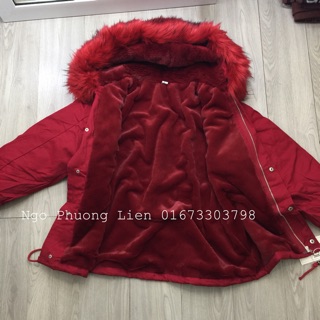 [Ảnh Thật]  Khoác kaki lót lông
