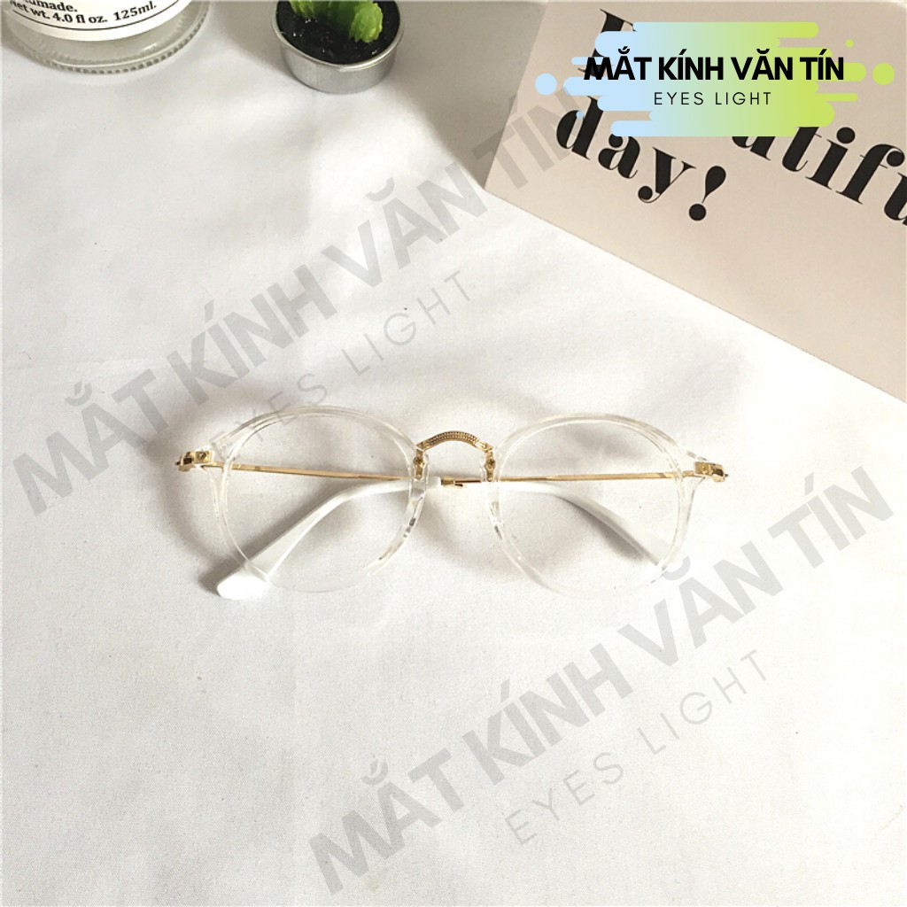 Kính mắt cận Eyes Light T547 nam nữ gọng kính cận càng kim loại pha nhựa nhiều màu | WebRaoVat - webraovat.net.vn