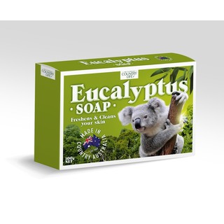 [NHẬP KHẨU ÚC] Xà phòng kháng khuẩn Eucaluptus tinh dầu khuynh diệp - Soap Eucaluptus Country Life