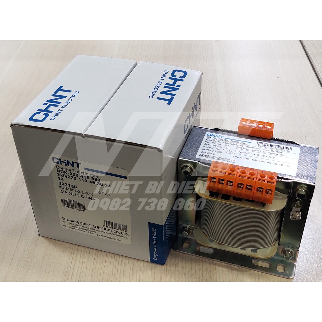 Biến áp cách ly NDK-300VA Chint