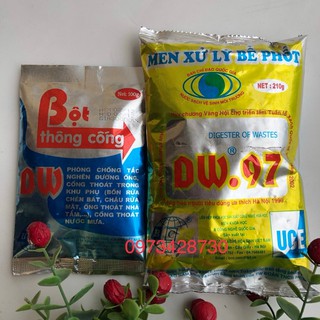 Men xử lý bể phốt DW 97 viện Hàn lâm Khoa học và Công nghệ Việt Nam