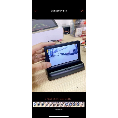 MÀN TAPLO 4.3" Gập