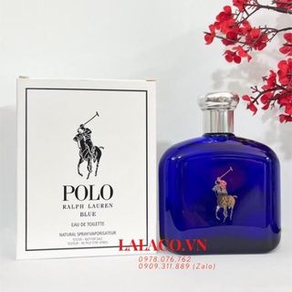 [Tester] Nước hoa Nam Ralph Lauren Polo Blue EDT 125ml - mạnh mẽ, nam tính, hấp dẫn.