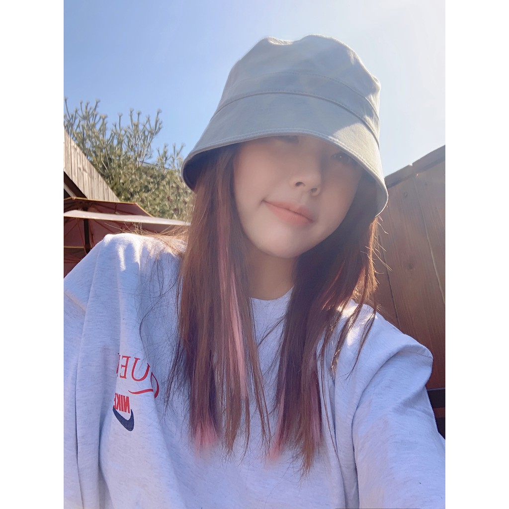 [Korean Fashion] Mũ xô Bucket hat the latest fashion trend in Korea.