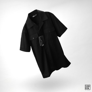 Áo Sơ Mi Nam Túi INF Ngắn Tay, Chất Vải Cotton Dày Dặn Cao Cấp, SM004474, SOMEHOW