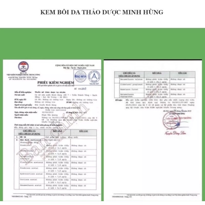 5 hộp kem mơ minh hùng (100% hàng công ty-2024)