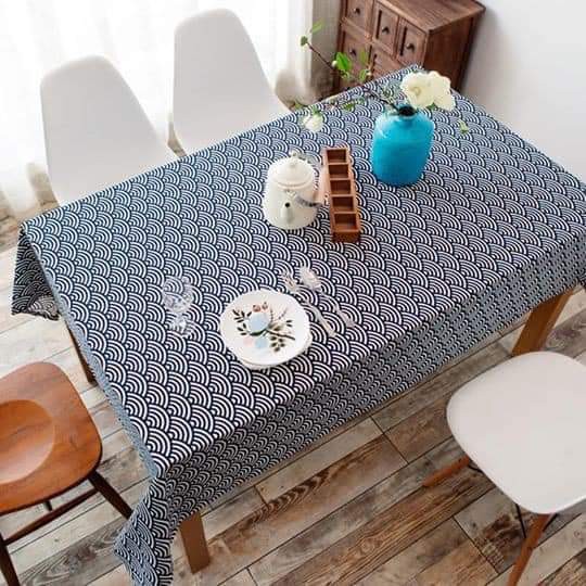2M [KHỔ LỚN-VIỀN ĐẸP] KHĂN TRẢI BÀN vải canvas thô mẫu trơn, caro, dễ thương. thảm trải picnic vải bố họa tiết vintage