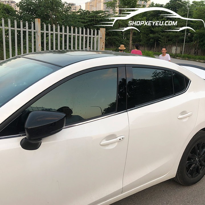 Ốp Bóng Trụ Cửa Xe Mazda 3 Đời Allnew Và Facelife Cả Sedan Và Hatchback