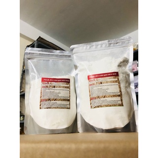 Mặt nạ dẻo cám gạo sữa non handmade, dưỡng trắng da