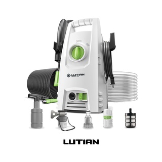 Máy rửa xe Lutian DOMO - D4 Máy Phun Xịt Mini Áp Lực Cao Gia Đình Hàng Chính Hãng