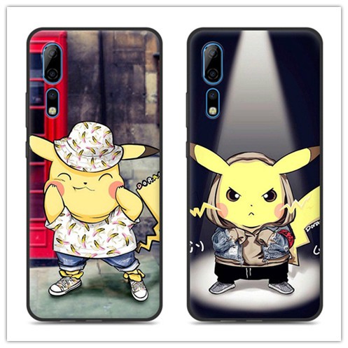 Casing TPU Xiaomi Redmi 9T K30 K20 Pro GO S2 9 9A 9C 8 7 6 Pro 5 A Plus 4X Cute pikachu Anti-fall protection mobile phone case