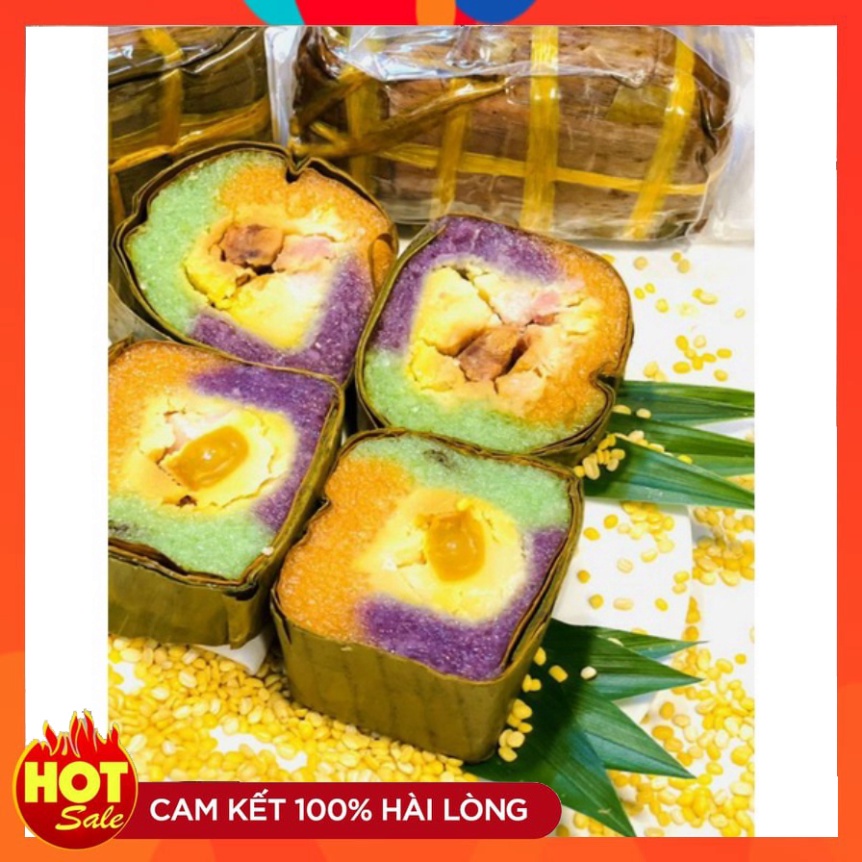 Bánh tét ngũ sắc cực ngon - 1 đòn - Nuongfood