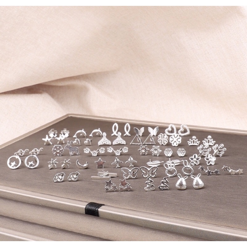 【kifli】bông tai mini nhỏ xinh nhiều kiểu