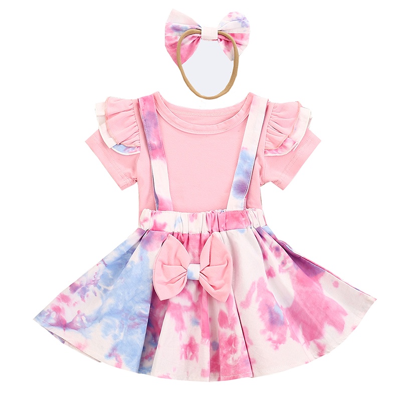 Đầm Xòe Công Chúa Hình Chuột minnie Cho Bé Gái akku