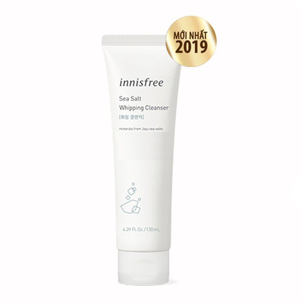 Sữa Rửa Mặt chiết suất từ muối biển - Innisfree Sea Salt Whipping Cleanser 130ml