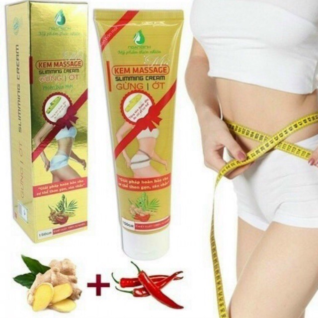 kem Tan mỡ gừng ớt cho cơ thể săn chắc thon gọn | BigBuy360 - bigbuy360.vn