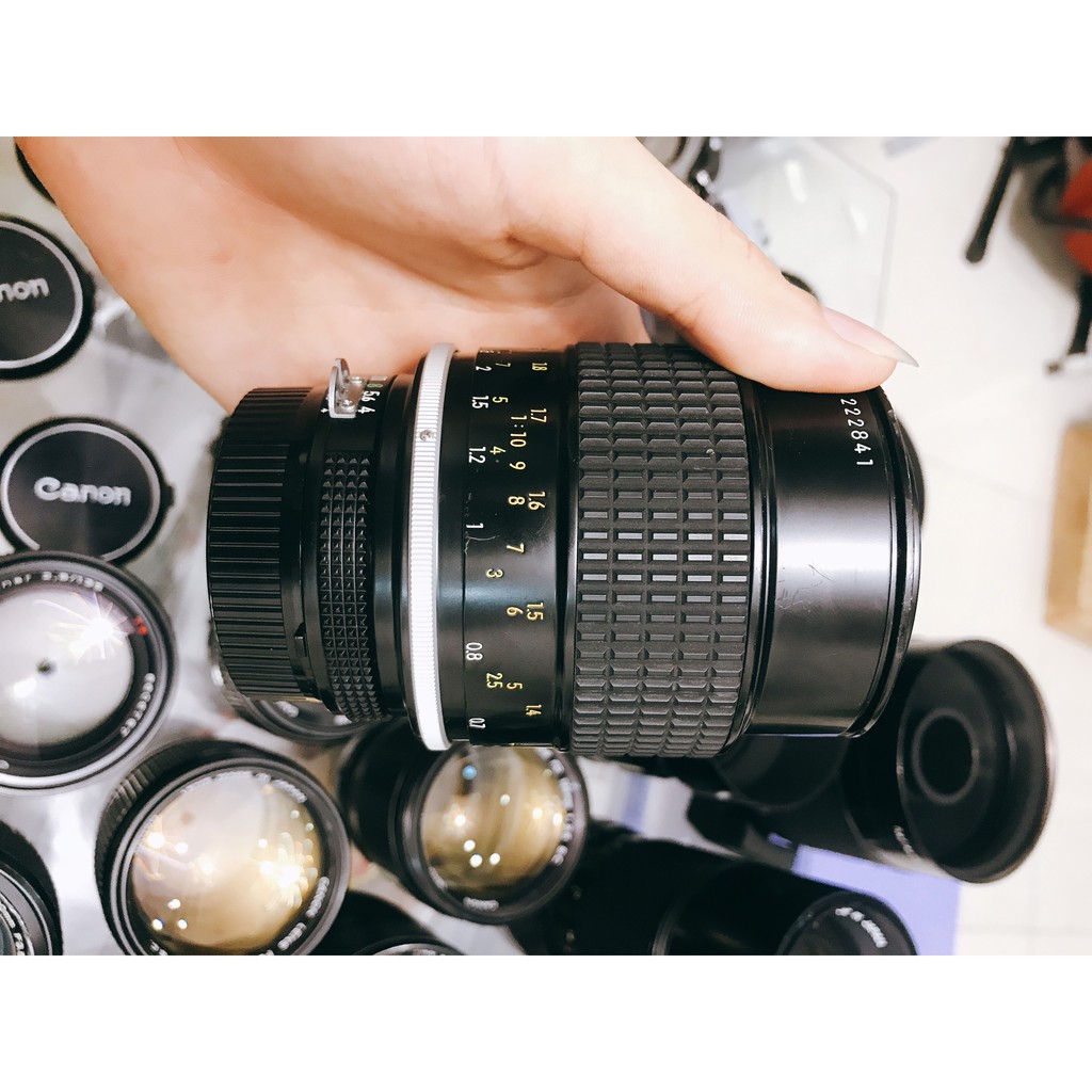 Ống kính Nikon MF MICRO-NIKKOR 105mm F4 đẹp
