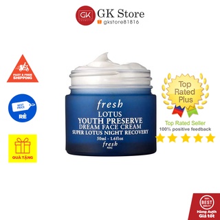 Kem Dưỡng Lotus Youth Preserve Dream Night Cream Đa Tác Động Phục Hồi Vẻ Mượt Mà Tươi Sáng 50ml