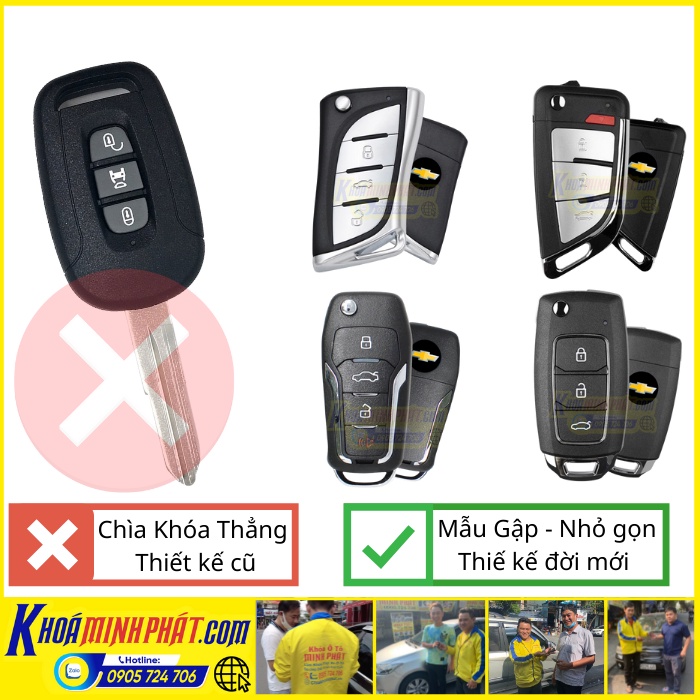 Làm Chìa khóa xe Ô Tô Đà Nẵng Chevrolet Captiva