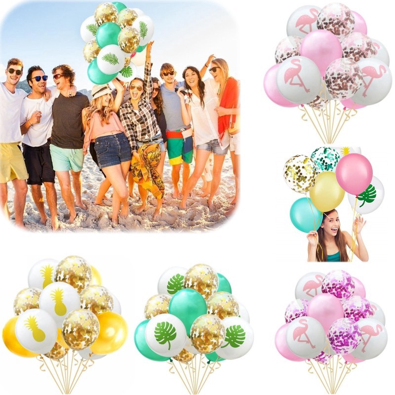 Set 10 Bong Bóng 12 Inch Trang Trí Giáng Sinh