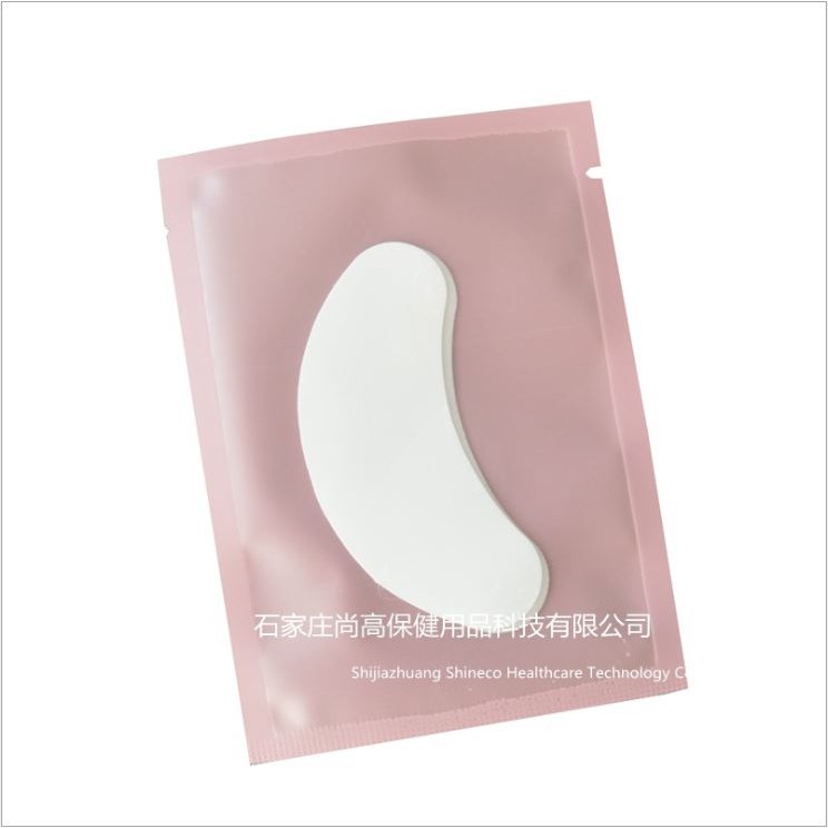 Miếng dán mi dưới Gel pad hồng, gelpad dán mi dưới 1 túi 2 miếng