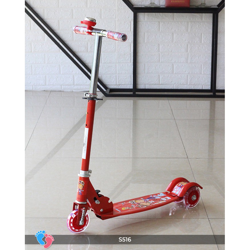 Xe trượt Scooter 3 bánh cho trẻ em Broller BABY PLAZA S516