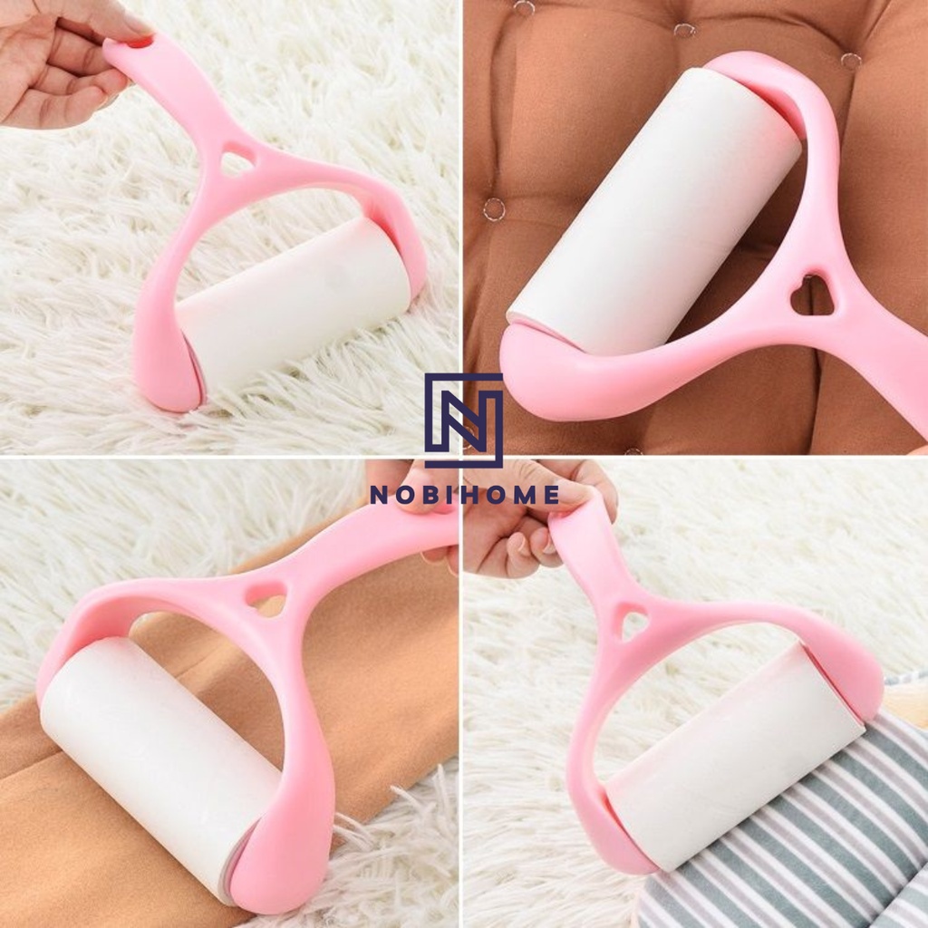 Cây Lăn Buị Quần Áo Đa Năng Mini Nobihome Làm Sạch Quần Áo,Ga Giường, Sofa, Lông Chó Mèo