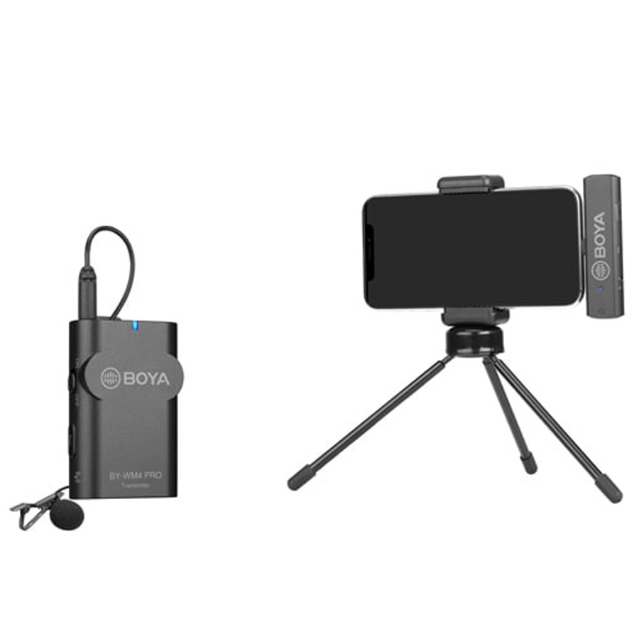 Micro thu âm cài áo không dây BOYA BY-WM4 PRO K3