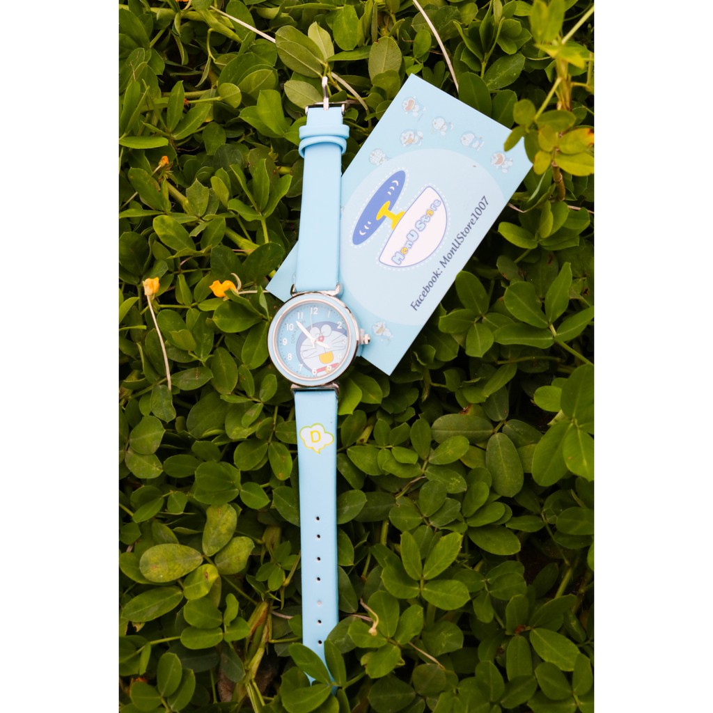 Đồng hồ đeo tay Unisex hình DORAEMON DOREMON dễ thương cute MON0131 | BigBuy360 - bigbuy360.vn